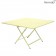 Table Caractère 128 x 128cm Citron Givré Fermob Jardinchic