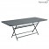 Table Caractère 90 x 190cm Gris Orage Fermob Jardinchic