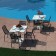 Table Carrée Plateau Marbre PIP-e Ambiance Driade JardinChic