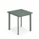 Table carrée Star 70cm Vert Foncé Emu JardinChic