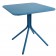 Table Carrée Pliable 70cm Yard Bleu Emu JardinChic