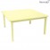 Table Craft 143 x 143cm Citron Givré Fermob Jardinchic