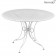 Table de repas 1900 Ø117cm Blanc Coton Fermob Jardinchic