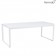 Table de Repas Bellevie Blanc Coton Fermob Jardinchic