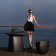 Table de Repas Moma Noir et Chaise de repas Moma Noir Vondom Jardinchic