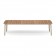 Table Extensible Plateau Teck Shine Tourterelle Côté Emu JardinChic