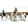  Table F3 Vondom Jardinchic (attention version bicolore laquée sur demande)