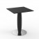 table-haute-carrée-noir-vases-vondom-jardinchic