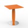 table-haute-carrée-orange-vases-vondom-jardinchic