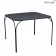 Table Kintbury 100x100cm Carbone Fermob Jardinchic