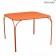 Table Kintbury 100x100cm Carotte Fermob Jardinchic