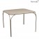 Table Kintbury 100x100cm Muscade Fermob Jardinchic