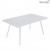 Table Luxembourg 165x100cm Blanc Coton Fermob Jardinchic