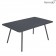 Table Luxembourg 165x100cm Carbone Fermob Jardinchic