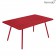 Table Luxembourg 165x100cm Piment Fermob Jardinchic