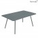 Table Luxembourg 165x100cm Gris Orage Fermob Jardinchic