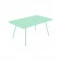 Table Luxembourg 165x100cm Vert Opaline Fermob Jardinchic