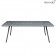 Table Luxembourg 207x100cm Gris Orage Fermob Jardinchic