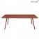 Table Luxembourg 207x100cm Ocre Rouge Fermob Jardinchic
