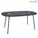 Table Ovale Lorette Carbone Fermob Jardinchic