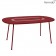 Table Ovale Lorette Piment Fermob Jardinchic