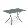 Table rectangulaire pliable Pigalle Vert Foncé Emu Jardinchic