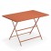 Table Rectangle Pliable Arc-en-Ciel Rouge Erable Emu JardinChic