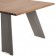 Table Pontsun Structure En Bois H.O.T. & Pieds En Acier Laqué Terre Extremis JardinChic