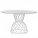 Table Re-Trouvé Blanc Cassé Ø130cm Emu JardinChic
