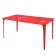Table Rectangulaire Pattern Rouge Ecarlate Emu Jardinchic