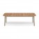 Table Rectangulaire Plateau Teck Shine 225 Tourterelle Côté Emu JardinChic