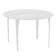 Table Ronde Pattern Blanc Emu JardinChic 