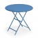 Table Ronde Pliable Arc En Ciel Bleu Azur Emu JardinChic