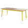 Table rectangulaire plateau teck emu jardinchic
