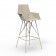 Tabouret Haut Avec Accoudoirs Faz Ecru Vondom JardinChic