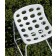 Lot de 2 Tabourets Hauts Chips Blanc Détail MyYour JardinChic