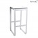 Tabouret Haut sans Dossier Bellevie Blanc Coton Fermob Jardinchic