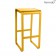 Tabouret Haut sans Dossier Bellevie Miel Fermob Jardinchic