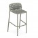 Tabouret Haut Yard Gris Vert/Tissu Gris Vert Emu Jardinchic