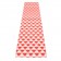 Tapis Coral Red - Piglet - Vanilla 70x335 Pappelina JardinChic