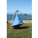 Trépied Bois pour Tentes Cacoon avec Tente Cacoon Double Bleu Hang-In-Out Jardinchic
