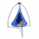 Trépied Métal pour Tentes Cacoon avec Tente Cacoon Single Bleu Hang-in-Out JardinChic 