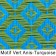 Chaise longue Amarcord Vert Anis Turquoise Jaquio JardinChic